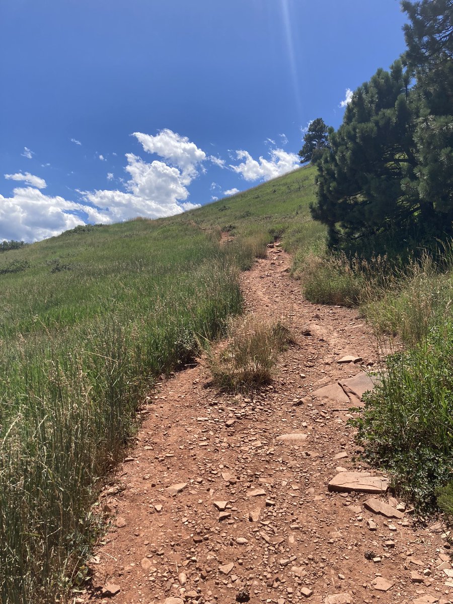 joeblow6868's tweet image. View from my run in #BoulderCO yesterday. #coloradoTrails #mountSanitas