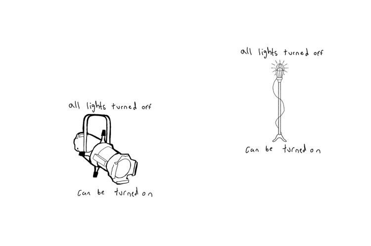 Massive tech nerd but i made these :D
First one is a followspot and the second is a ghost light