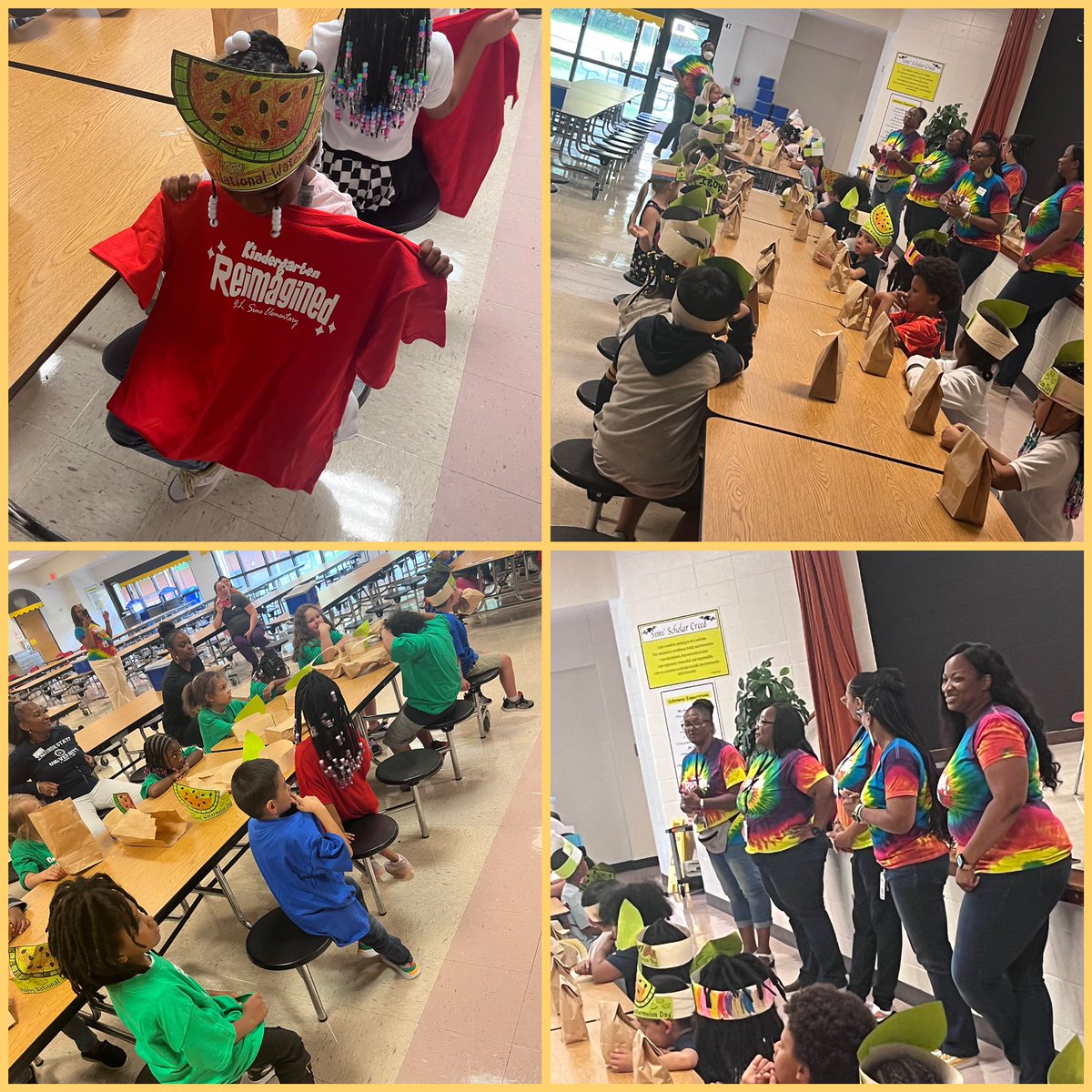 dl_sims's tweet photo. Kindergarten Reimagined was a great success this week at SES! Our scholars meet new friends and all the kindergarten teachers; but the most exciting part was the teacher reveal! https://t.co/nYhKjxQr1d