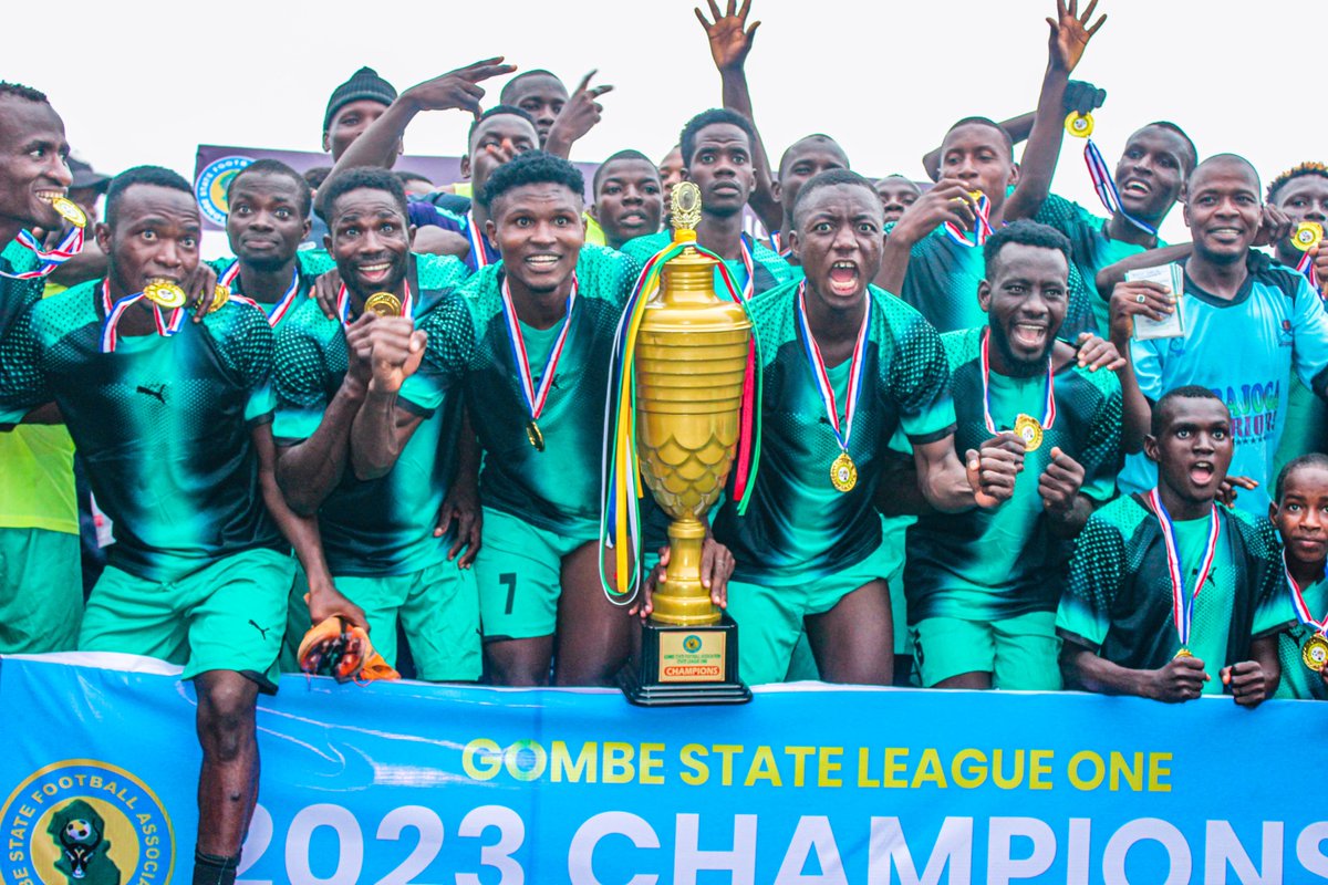 JewelSports2's tweet photo. Bajoga Warriors beats Lion Heart on penalties to win the 2023 Gombe State League One. 

Congratulations! https://t.co/fboMywrKBN
