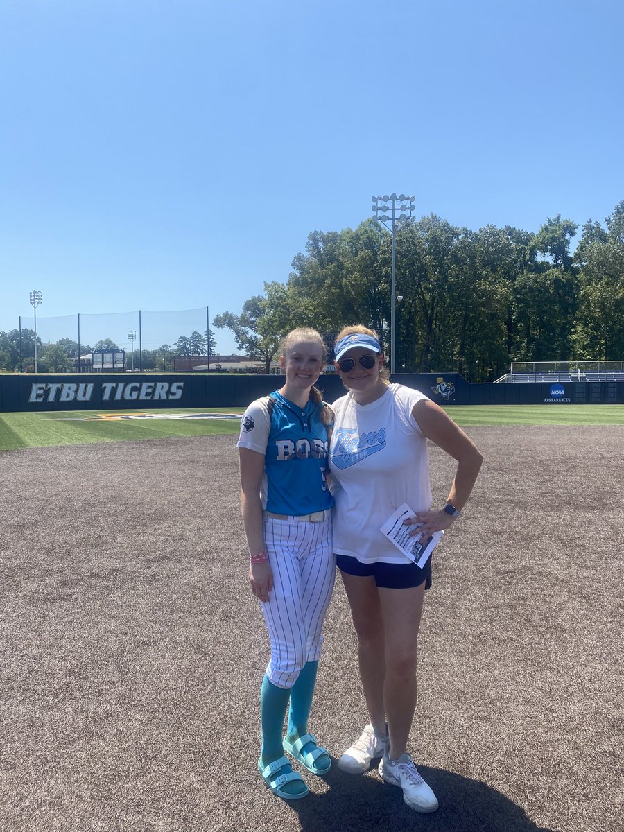 Had a great day at the <a href="/ETBU_Softball/">ETBU Softball</a> camp!! Huge thanks to Coach Shirley for hosting a great camp, I hope to be back soon! <a href="/BSoftball19/">BossSoftball19</a> <a href="/WERaiderSB/">Wylie East Softball🥎</a> <a href="/WEABCBooster/">Wylie East Athletics Booster Club</a>