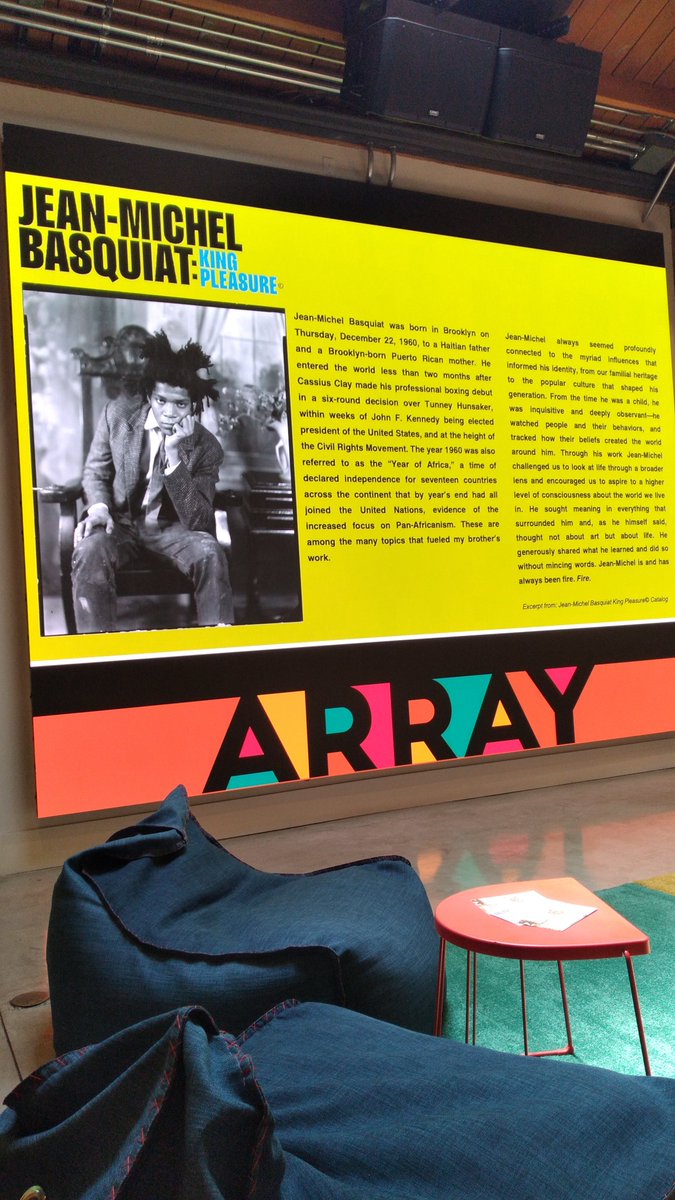 Direct7E's tweet photo. Happy Saturday to ya'll at @ARRAYNow  Ava DuVernay's ARRAY 😊
@PamGrier 
@barbs73 
@LindseyPHorvath 
@HollyJMitchell 
@JustAhna 
@TerryLouie5 
@jcf108 
@itsWanda 
@MsTerryMcMillan 
@thesherylralph 
@alexisohanian 
@serenawilliams 
@Venuseswilliams 
@dir
#ArrayNow https://t.co/HZXVXL9TO0