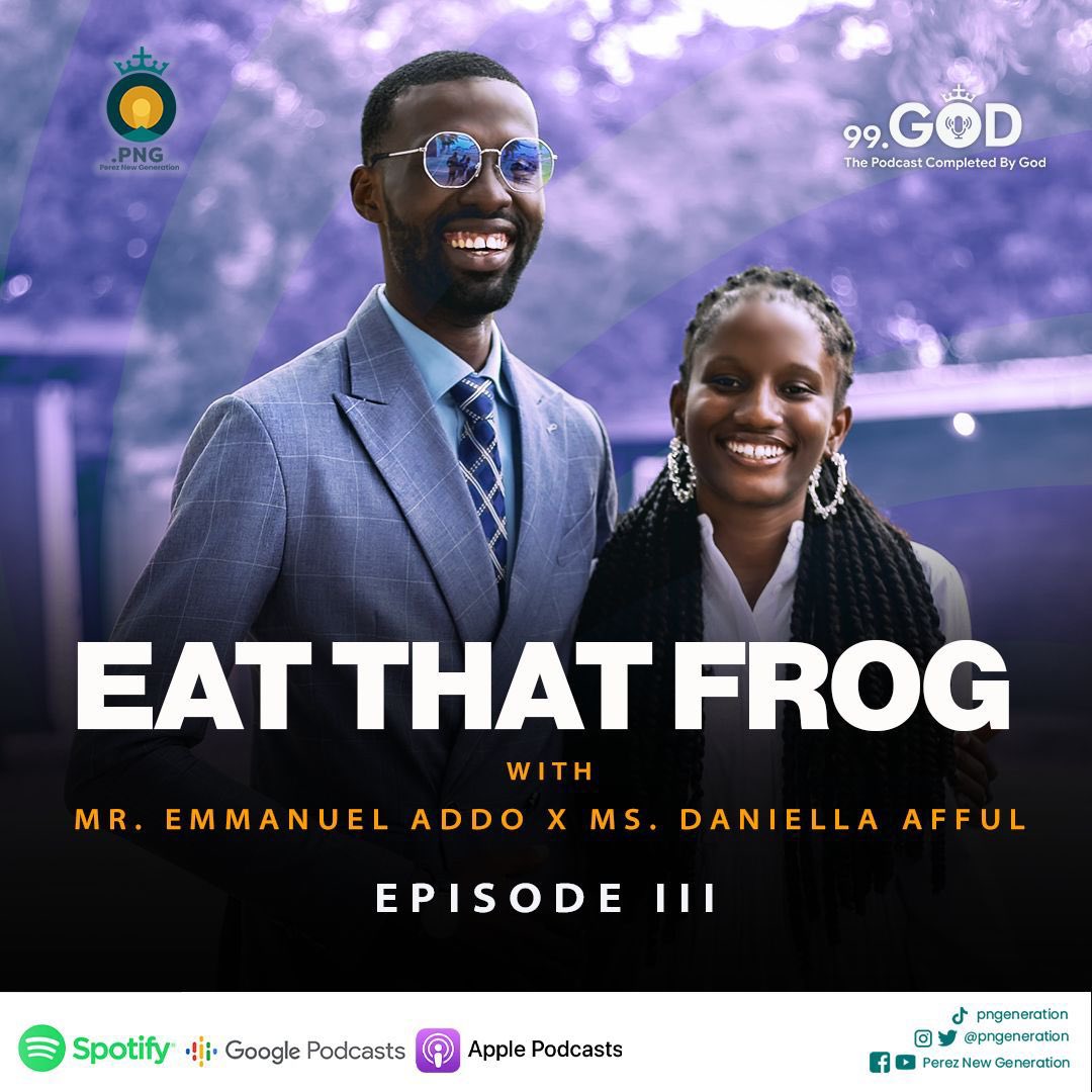 pngeneration's tweet photo. In this episode, our anchors explore the concept of procrastination and how it relates to our spiritual lives. The phrase "eat the frog" is a metaphor for tackling our most challenging tasks

#png #procrastination  #podcast #youthpodcast #99God #christianpodcast  #trending https://t.co/j7WU2tlexO
