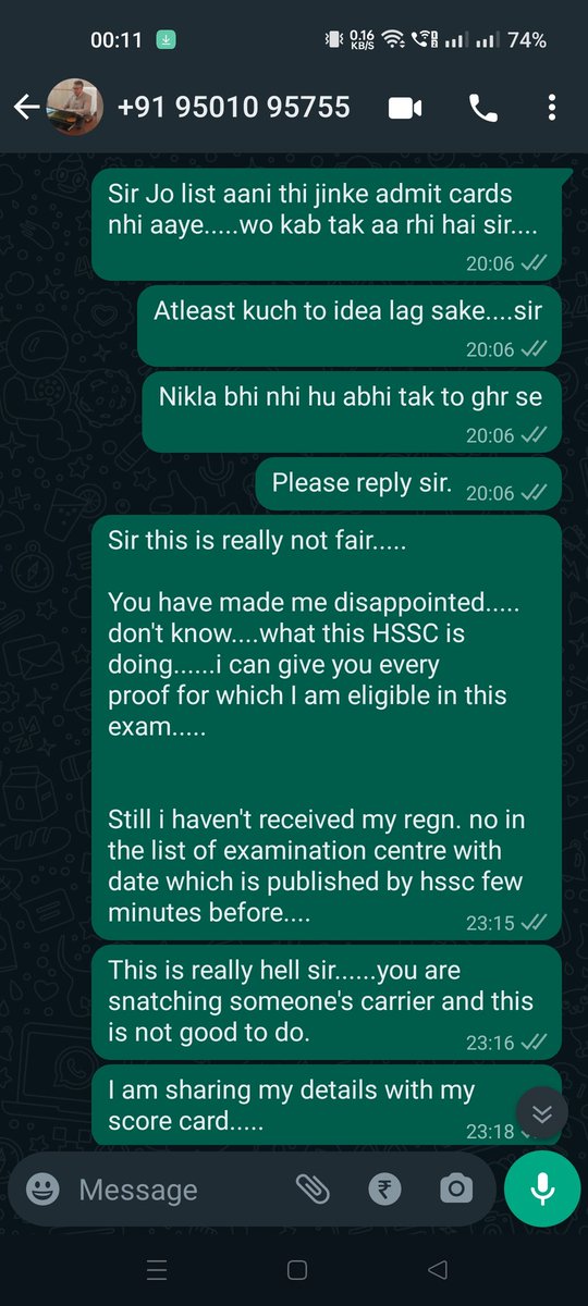 imvikash_'s tweet photo. Hssc at its worst in conducting CET mains examination. Received revised list of candidates with their exam centre details few minutes before. Couldn't find my regn. there. I had my regn no. In revised list of qualified candidates for mains examination. 
And the fact is exam
1) https://t.co/qSlgYfTM1n