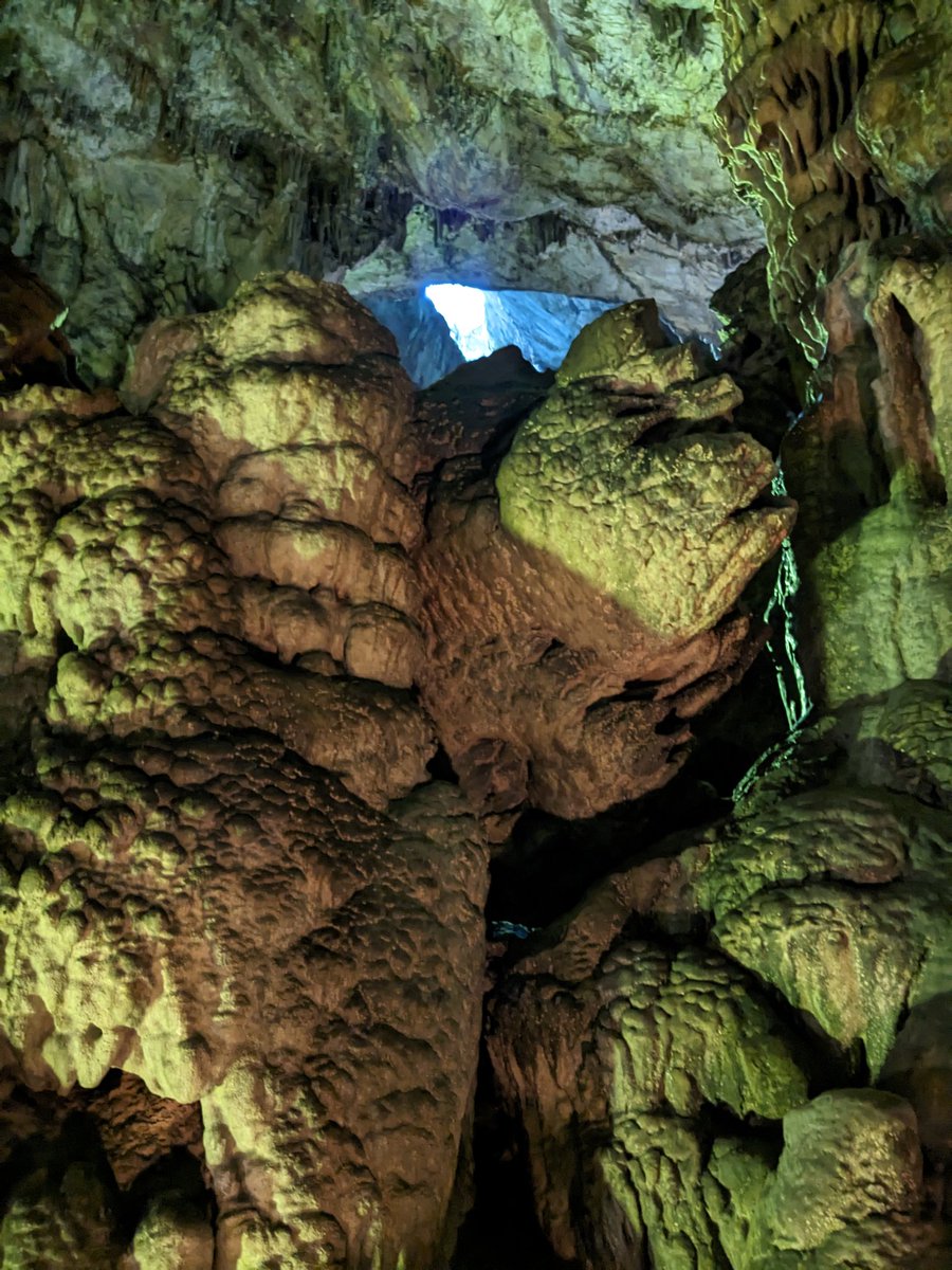 mariusturda's tweet photo. Cave of #Diktaion #Andron. Was #Zeus  born here? Possibly! It's also a great place to cool off after a long day in the sun. https://t.co/ll2PCJyYW3