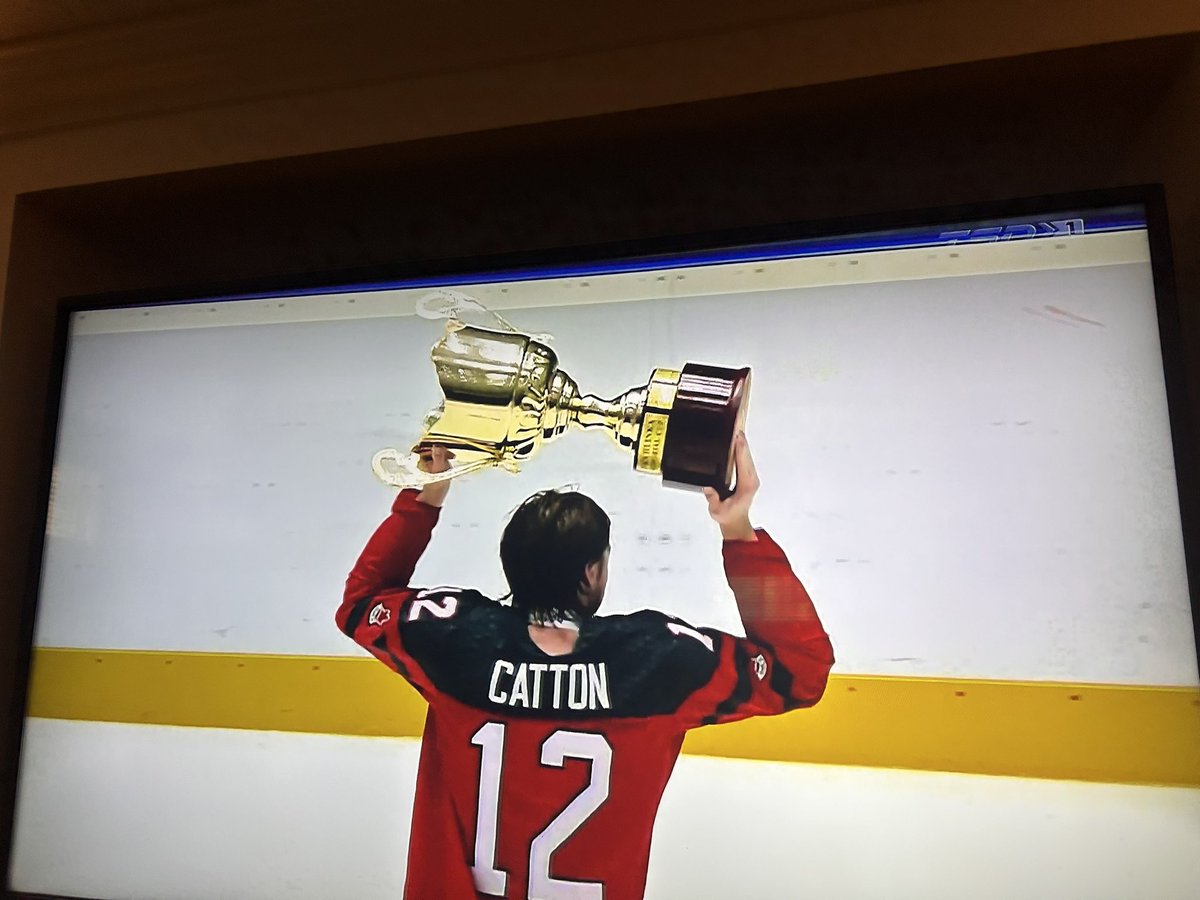 SaskatoonMHA's tweet photo. Huge congratulations to SMHA alumni Berkly Catton &amp; Roger McQueen on winning Gold today with Team Canada at the Hlinka Gretzky Cup!

Both players were major contributors to Canada’s success! 

Well done boys! Enjoy the win!

#HlinkaGretzkyCup https://t.co/L9grLR6Ruz