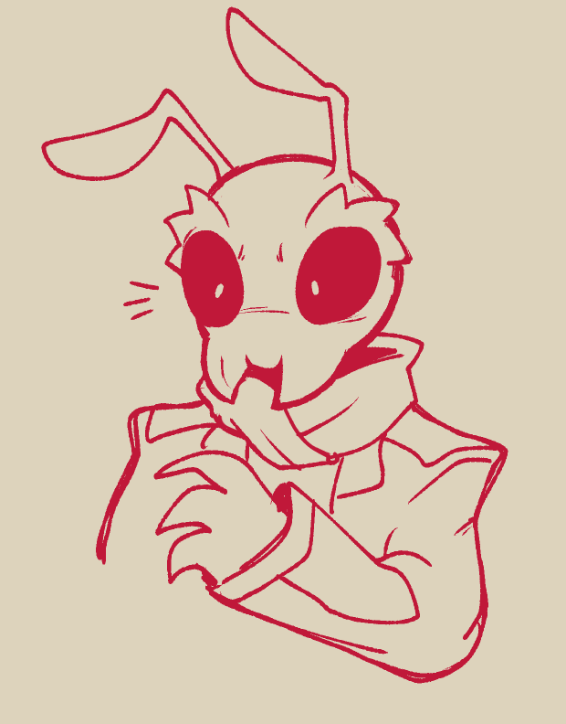 RealInnoSense's tweet photo. Omg what the heck, I just noticed that I have 800 followers now??
Thank you all for supporting this lil ant dude! 🥺 ❤️

🎨: @MisoSlug https://t.co/1MDeo65MLn