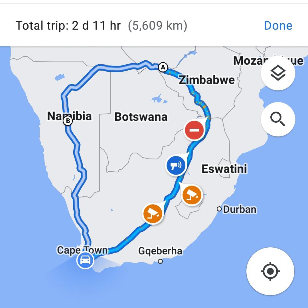 KabeloMusic's tweet photo. Preparing for this, wonder if I’ll have the stamina for it. 5609km on a motorcycle. https://t.co/UjJSov0io4