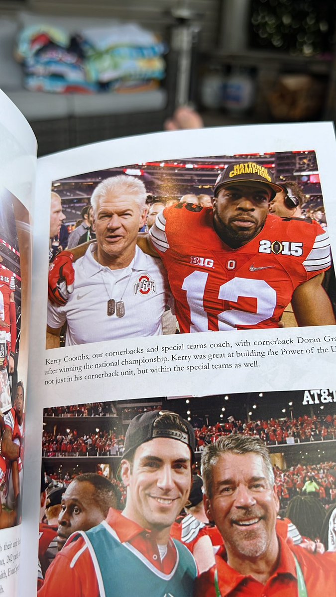 Hey - I know that guy! Prepping for the 23-24 school year with <a href="/CoachUrbanMeyer/">Urban Meyer</a>’s book “Above the Line” 

I learned a lot as a kid from this former high school AP <a href="/DB_CoachCoombs/">Kerry Coombs</a> - thanks for the lessons I needed that I didn’t realize coach!

#unleashexcellence