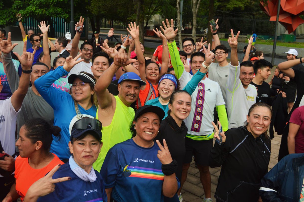 CorreCDMX's tweet photo. La velocista Beatriz García lideró la segunda parte del Maratón por Etapas, un fin de semana más de preparación para la gran prueba del próximo 27 de agosto. 🏃‍♀️💗

No olvides inscribirte, aún estás a tiempo. https://t.co/4zlu2YfxPu