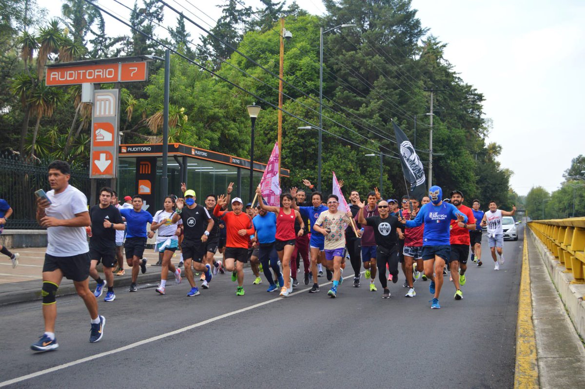 CorreCDMX's tweet photo. La velocista Beatriz García lideró la segunda parte del Maratón por Etapas, un fin de semana más de preparación para la gran prueba del próximo 27 de agosto. 🏃‍♀️💗

No olvides inscribirte, aún estás a tiempo. https://t.co/4zlu2YfxPu