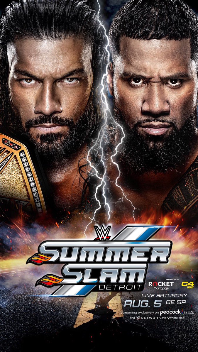 WWERomanReigns's tweet image. Tonight you’ll see why I am the ONLY one, and you will #AcknowledgeMe. 
#SummerSlam #TribalCombat

@peacock @HeymanHustle @WWESoloSikoa