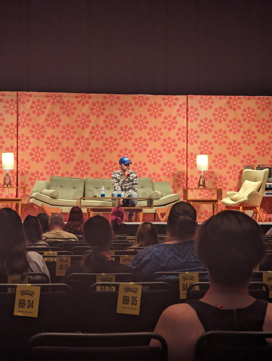 nickelkeep's tweet image. AlCal's panel! #MomentoCon