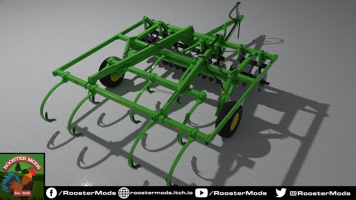 RoosterMods's tweet photo. In case you missed it, here’s the @JohnDeere 712 Mulch Tiller, my next project for #FarmingSimulator22 #fs22 https://t.co/YXNZPmLunI
