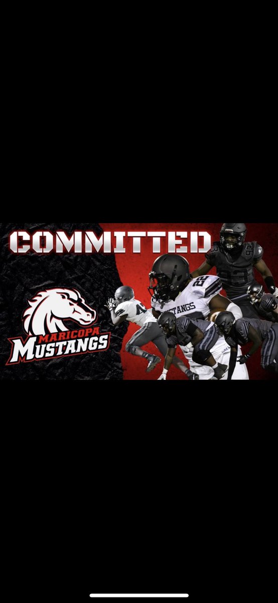 Excited to be taken in by <a href="/MaricopaMustang/">Maricopa Mustangs JUCO Football</a> . Going to make the most of this opportunity and Ball out ! <a href="/carlo_arvizu/">Carlo Arvizu</a> <a href="/sammedina_evo/">Coach Sam Medina</a> <a href="/CoachRetiz/">Coach Javier Retiz</a> #jucoproduct