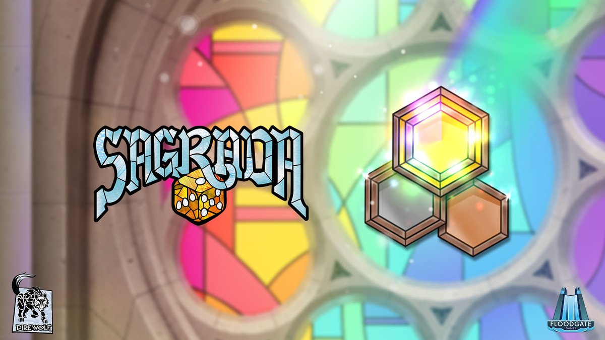 About to dazzle two lucky winners with digital keys for SAGRADA for Day Three of our #GenCon #giveaway. 

🌈 To enter, repost, and reply: Sagrada colors got us thinking about meeples/dice. What color do you HAVE to play in a game &amp; why?
🌈 Follow us!
🌈 Must meet all conditions