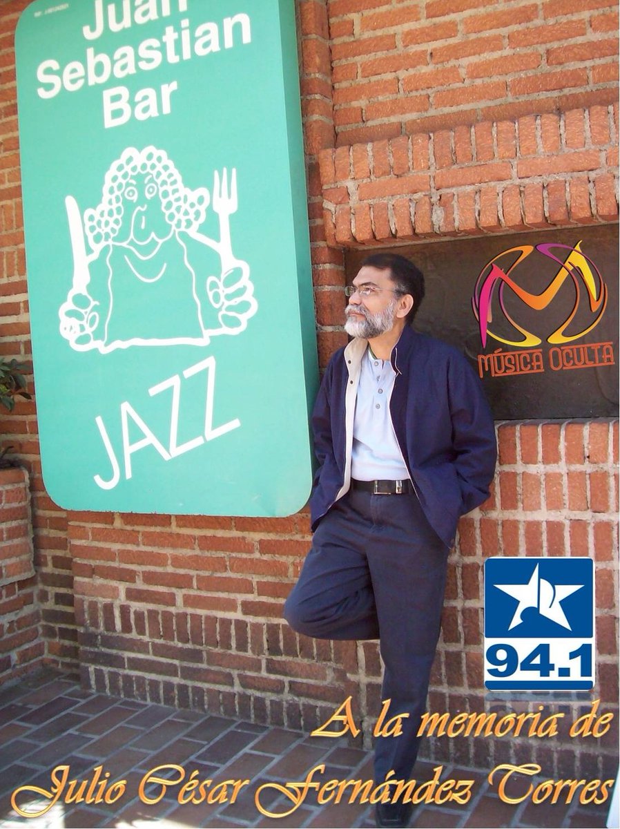 MUSICAOCULTA's tweet photo. 12 años: Julio César Fernández (+ 5-08-2011) creador de MÚSICA OCULTA
Gracias por tu amistad verdadera y por los grandes dones que compartiste.
Un caballero, culto, creativo. Excelente locutor y comunicador. Promotor de la cultura y amigo de convicción de los artistas.
Mi pana... https://t.co/RQUOdZB5hp
