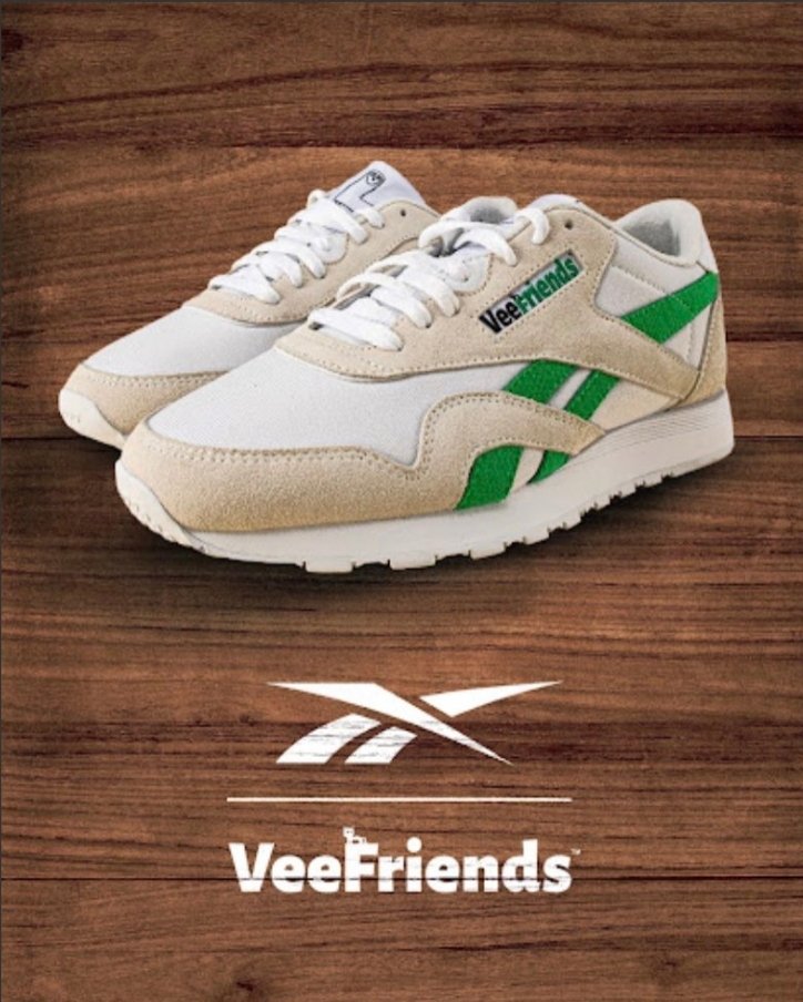 What do you guys think of the <a href="/veefriends/">VeeFriends</a> x <a href="/Reebok/">Reebok</a> collaboration? #pufforpass #Classics #utility #NFTs #garyV #web3 #ayefoo