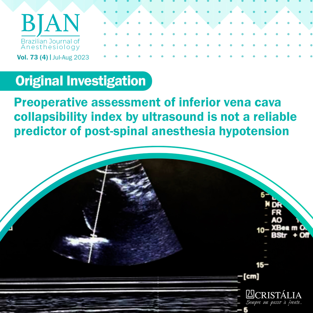 📌 Check out the complete results: bit.ly/USVENACAVA #joinBJAN #citeBJAN #anesthesiology #anesthetists #sba #anestesiologiasba #anestesiologista #IVCCI #hypotension #ultrasound