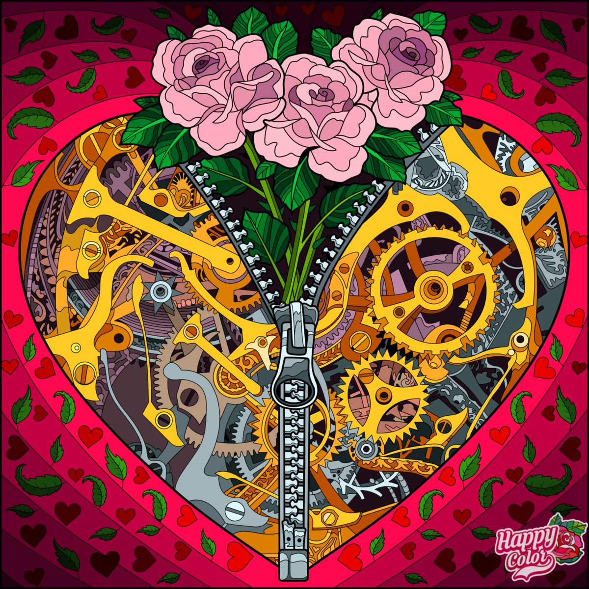 #HappyColor #Hearts