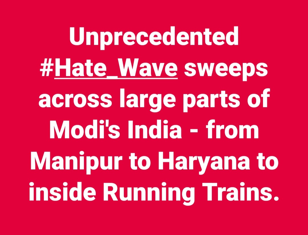 NanOratoR's tweet image. #HateWave #India #Modi #PoliticalClimateChange
