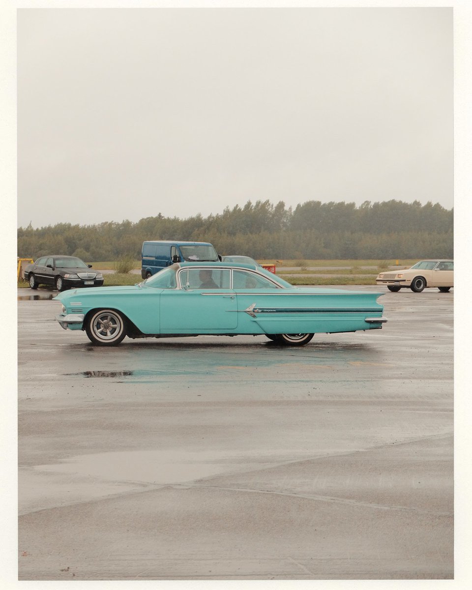 jrydertr's tweet photo. FHRA cruising pre-party car showcase #fhra #finland #malmi #americancars #helsinki #carshow https://t.co/2qnSH8LVH6