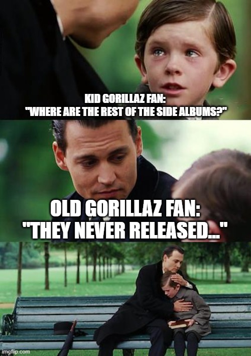 Randomz93712769's tweet photo. Gorillaz fanz in the future will have this conversation https://t.co/RMEf6bbktJ