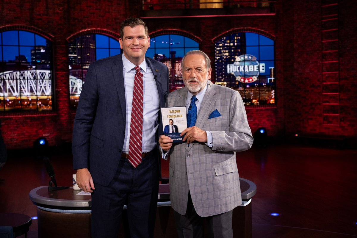 Tune in tonight to @HuckabeeOnTBN at 8:00 PM ET/5:00 PM PT and 11:00 PM ET/8:00 PM PT! Watch Freedom Foundation CEO @aaronwithe on how we've helped nearly 150K people leave their unions, returning more than $330 MILLION back into American families' budgets!