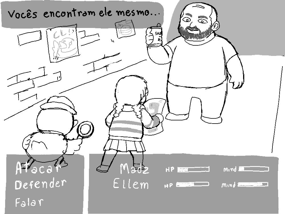 UPresence's tweet photo. @quackclube e @Ellem__  encontram o homem das visões https://t.co/cVGL89eOww