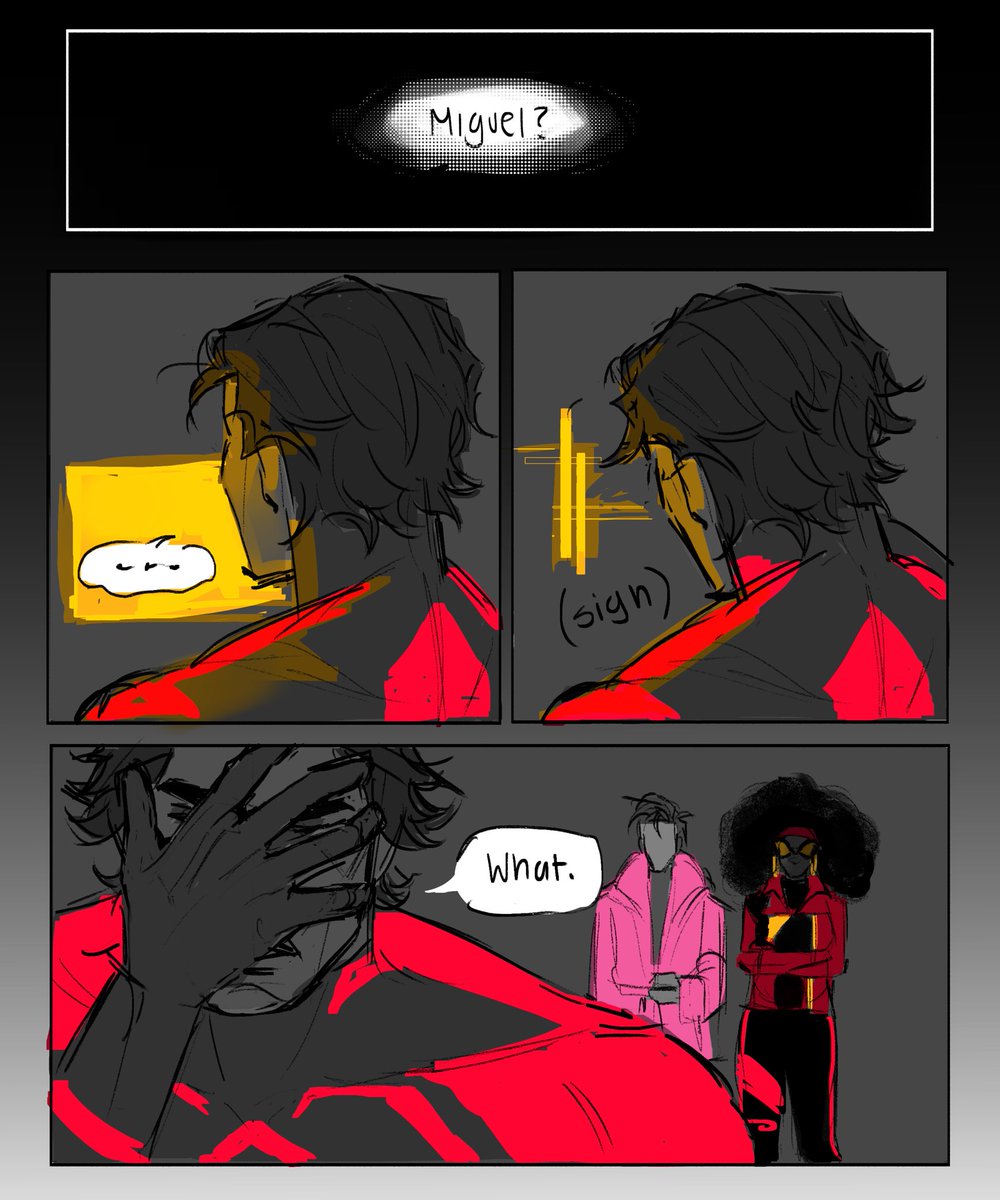 another life
[ Part 1 ]

#MiguelOHara #PeterBParker #JessicaDrew #SpiderManAcrossTheSpiderVerse #AcrossTheSpiderVerse #ATSV #SpiderVerse