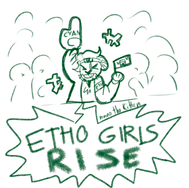 NunoTheKitten's tweet photo. ETHO GIRLS RISE https://t.co/AV1X7DzDnu