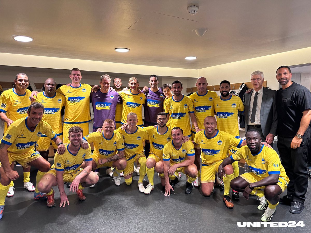 weareonside's tweet photo. We've been honoured to be helping distribute the world feed for #Game4Ukraine to over 13 countries worldwide, including to Ukraine!

It's been a beautiful show of support for the nation, but don't forget to donate to @CommonGoalOrg and @U24_gov_ua at https://t.co/lEsxjwTKR3 https://t.co/jEYcOxMasP