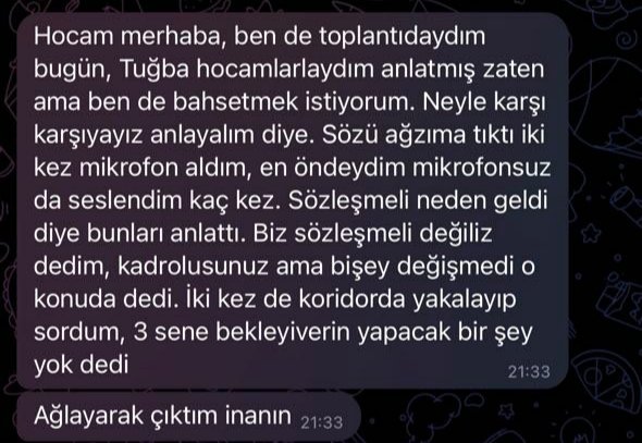Yapacak bişey illaki vardır! Daha bitmedi. Bu devlet hukuk devleti <a href="/Yusuf__Tekin/">Yusuf Tekin</a>
<a href="/tcmeb/">Millî Eğitim Bakanlığı</a>
#BakanTekinİstifa