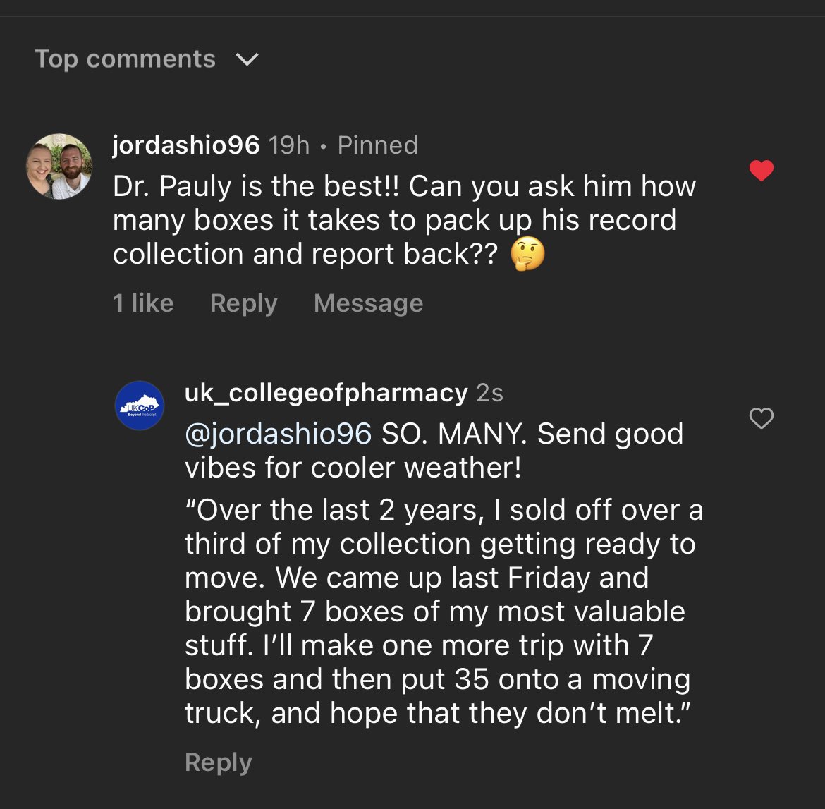 UK_COP's tweet photo. Fun fact about Dr. Pauly: He has been collecting records for over 50 years and had more than 10 THOUSAND! ๐ณ https://t.co/elPHwNtnS9