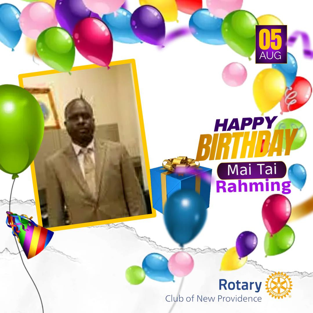 Happy Birthday Wishes Rotarian Mai Tai Rahming!! #happybirthday #rcnp #rotary