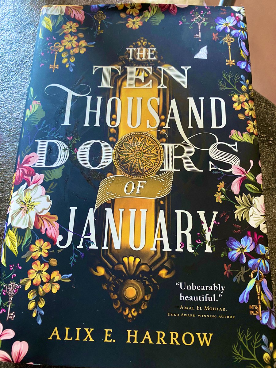 Late to the #amreading party but DAMN this is a gripping, imaginative, soulful, intelligent, and heartfelt read!! Dive in if you haven’t read it!! #BookTwitter #TenThousandDoors #fantasy #writersoftwitter