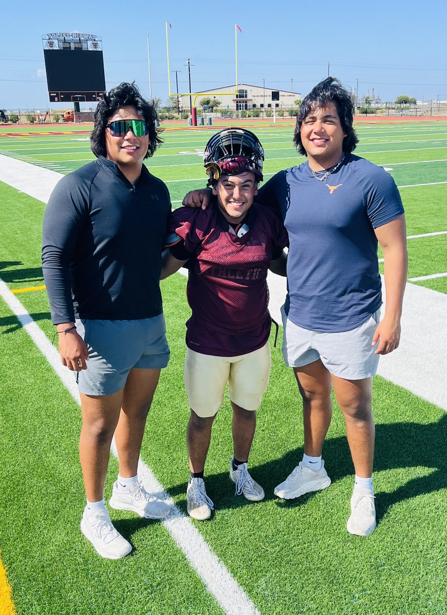 Successful intrasquad this morning for the TM Warriors!  Shout out to the twins for coming out to support.