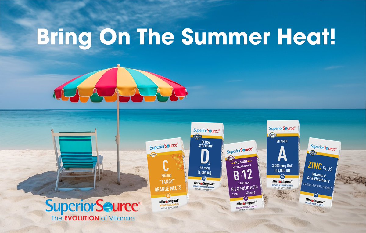 trendymomreview's tweet image. Visit our post about the Summer Sizzle and HOT Deals on @SuperiorSource Vitamins + Enter for a chance to win a bundle vitamins here: 
trendymomreviews.com/2023/08/win-it…

#ad #Microlingual #InstantDissolveTablets #SuperiorSourceVitamins #Sweeps #Giveaways #Summer #Vitamins