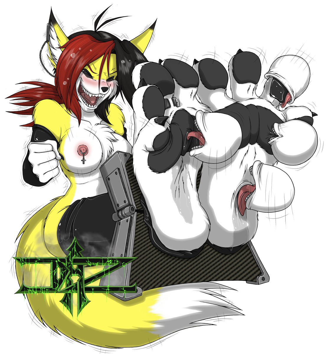 LaughingTorment's tweet photo. "You can't resist~"

(Art: Dazidentevil) https://t.co/1QT6vhGCor