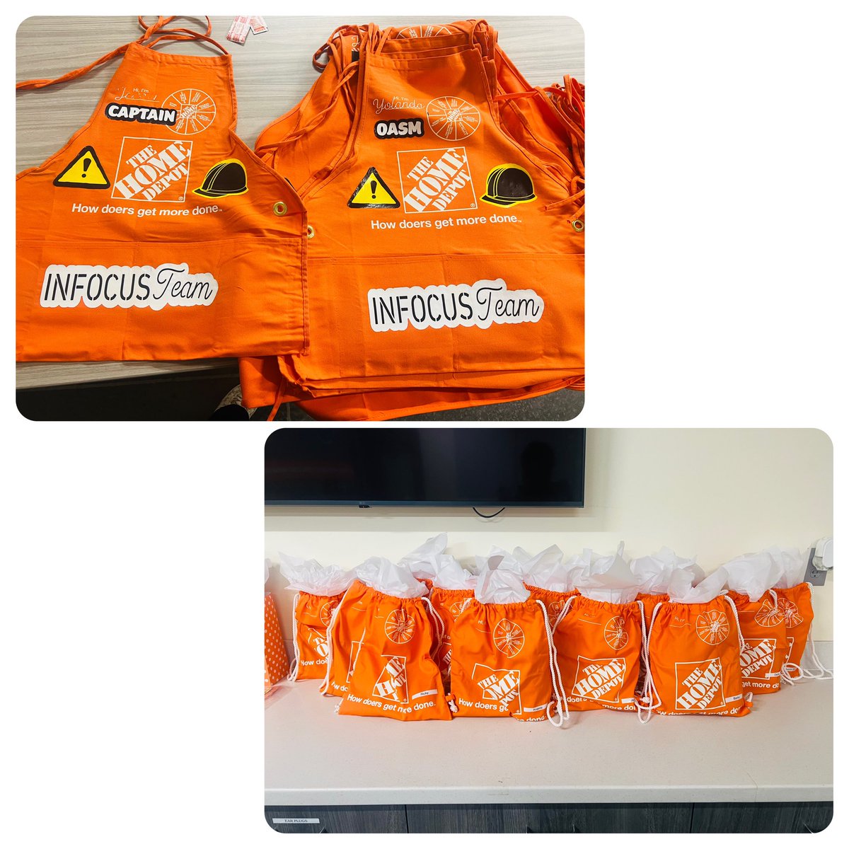 A little appreciation to a great InFocus team we have at the Lower Heights #1326! Thank you for everything you do and always driving safety in our store. 🦺👷🏼‍♀️