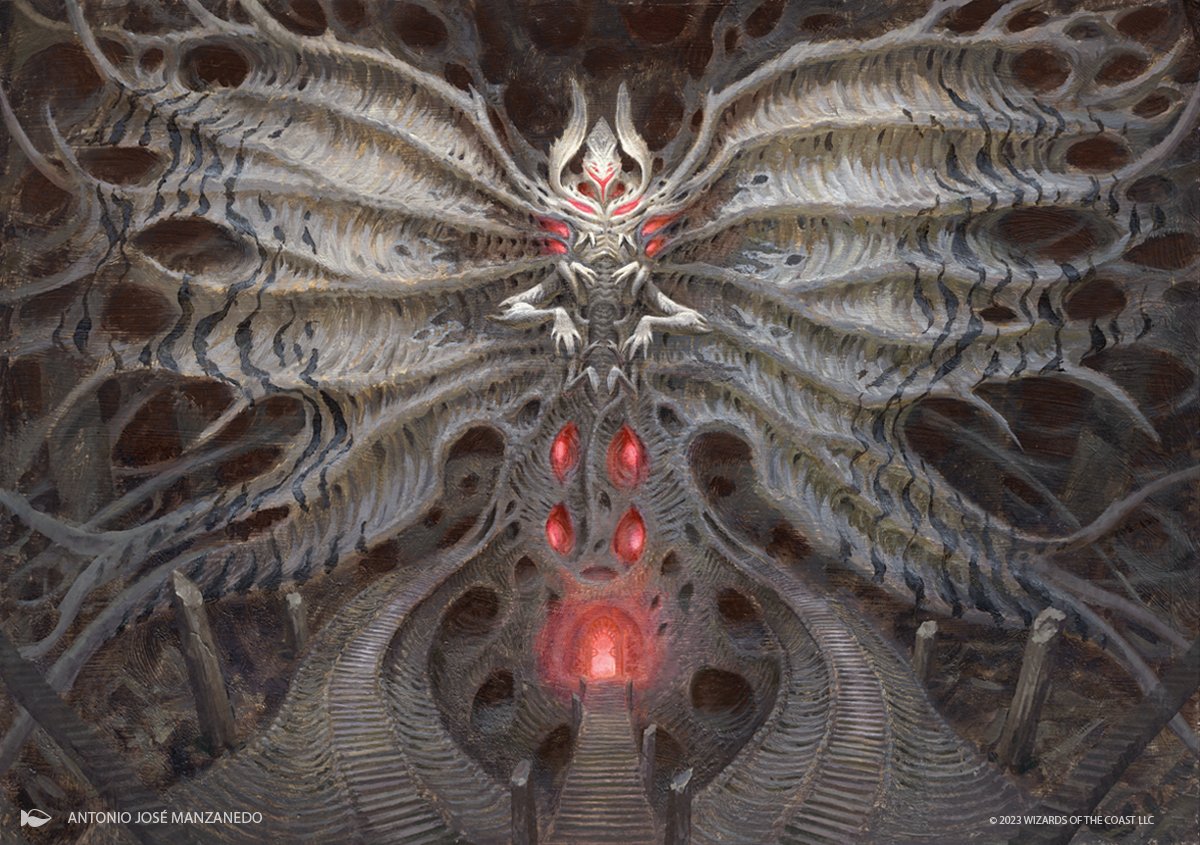 wizards_magic's tweet image. Drawing inspiration from modern horror tropes and concepts. The entire world of #MTGDuskmourn is a single creepy giant mansion.

Get ready for some jump scares!😱