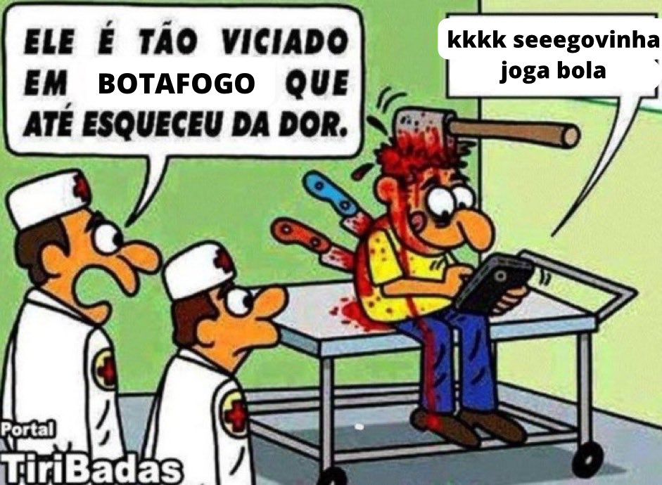 O Botafogo odeia a gente