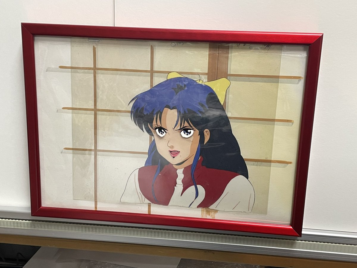 Frame_Shoppe's tweet image. More awesome #gunbuster animation cels! Customer was very happy with the final product! #animationcels #anime #mecha #frameshoppe