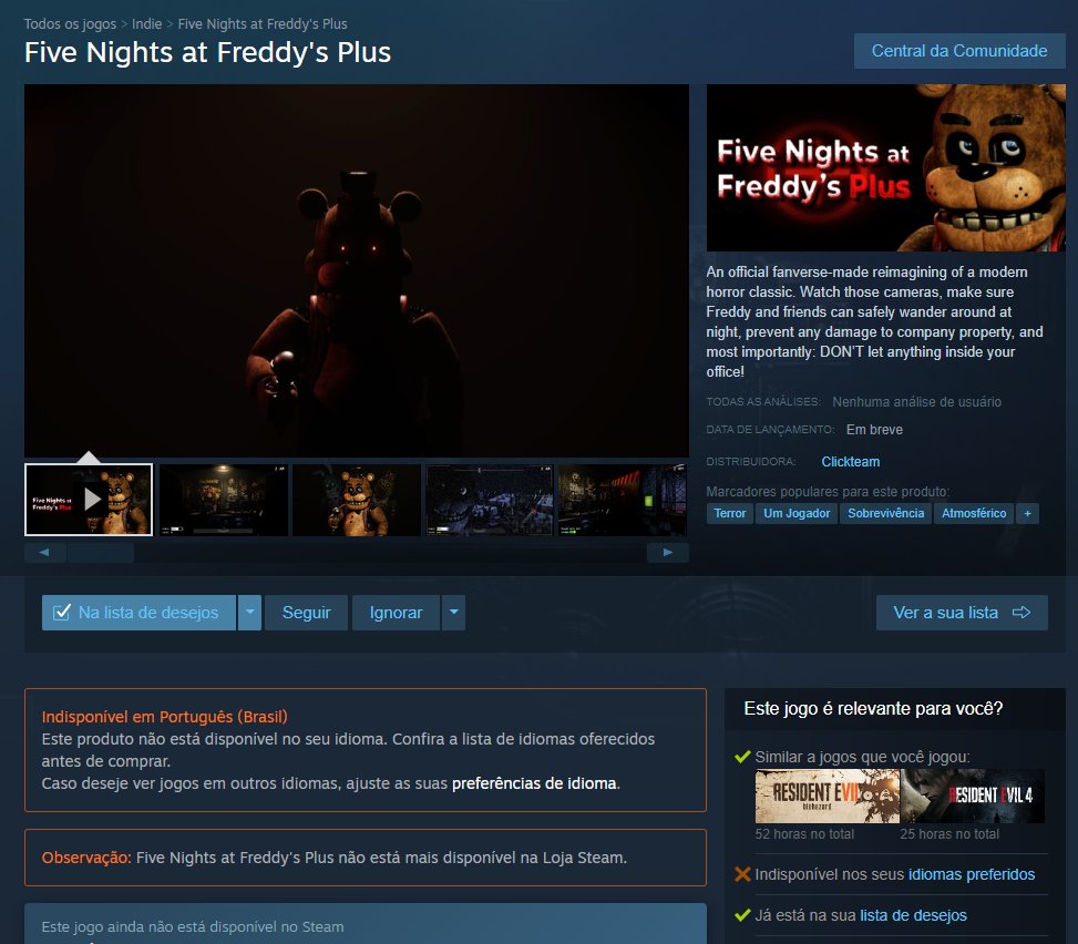 Comunidade Steam :: Five Nights at Freddy's