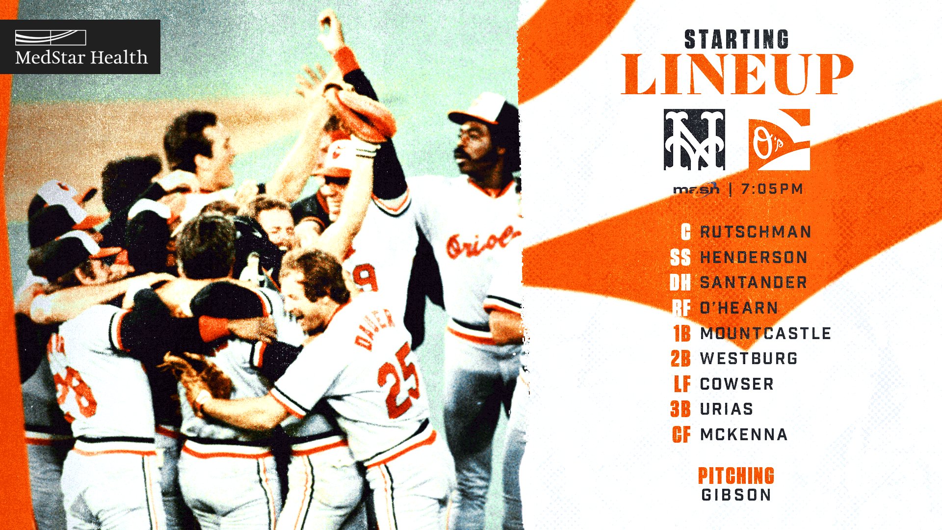 Saturday, August 5: Orioles vs Mets, celebration of 1983 World Champions -  Game Threads - Orioles Hangout Community