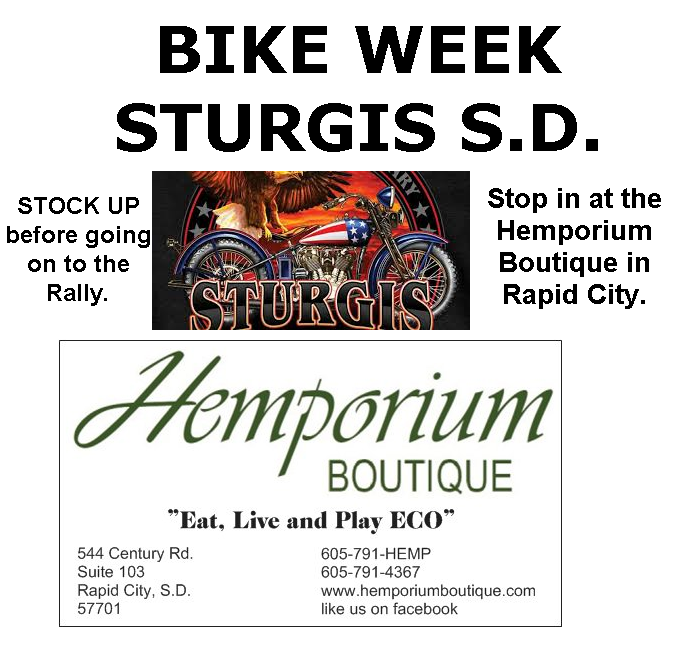 CannaDist's tweet image. STURGIS BIKE WEEK!
