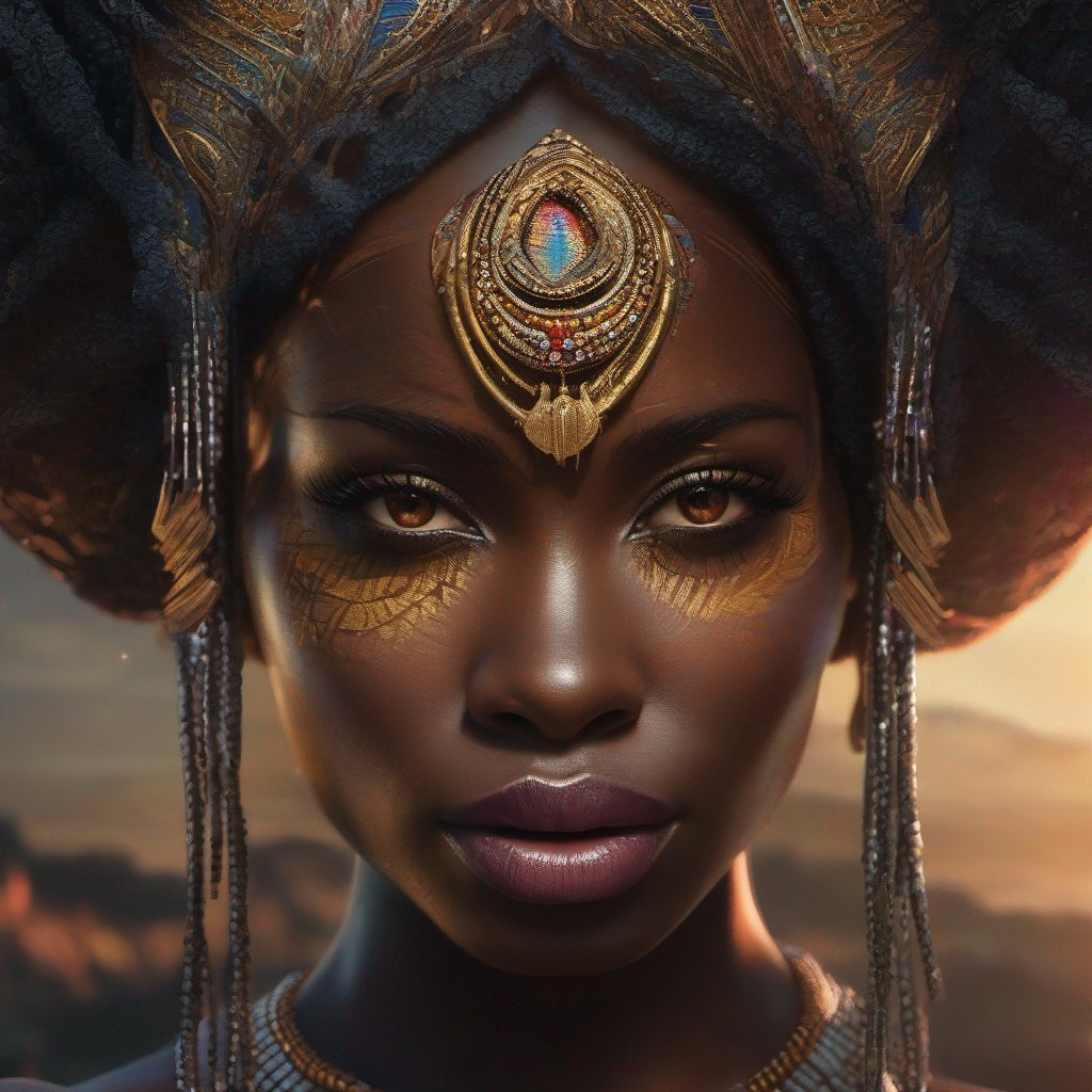 alquimista_art's tweet photo. A Beleza da Mulher Negra! #artedigital #ia #ias #midjourney #digitalart #tensorart #fotografia #artecomia #mulhernegra https://t.co/igm5HGt7FP