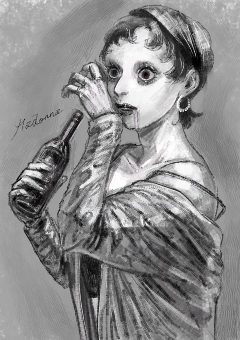 筆の試し書き