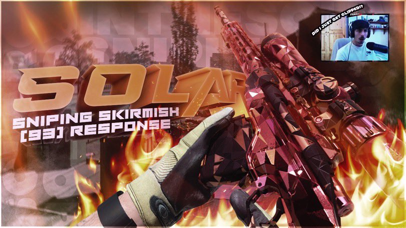 Solar: Sniping Skirmish [93] Response!🚀

OUT NOW😳 : youtu.be/QYGBaGMlMSM