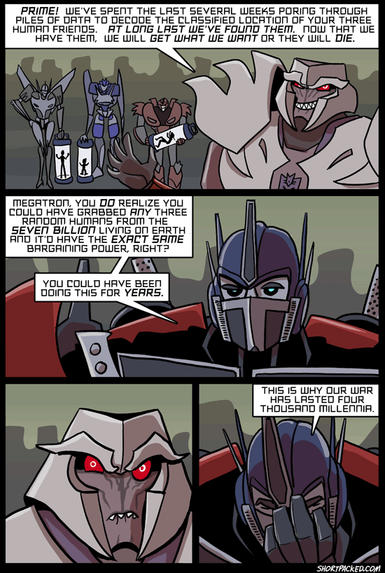 Lots47's tweet photo. #villainsmemes #transformers #robotsindisguise #shortpacked https://t.co/eToNFlmKjq